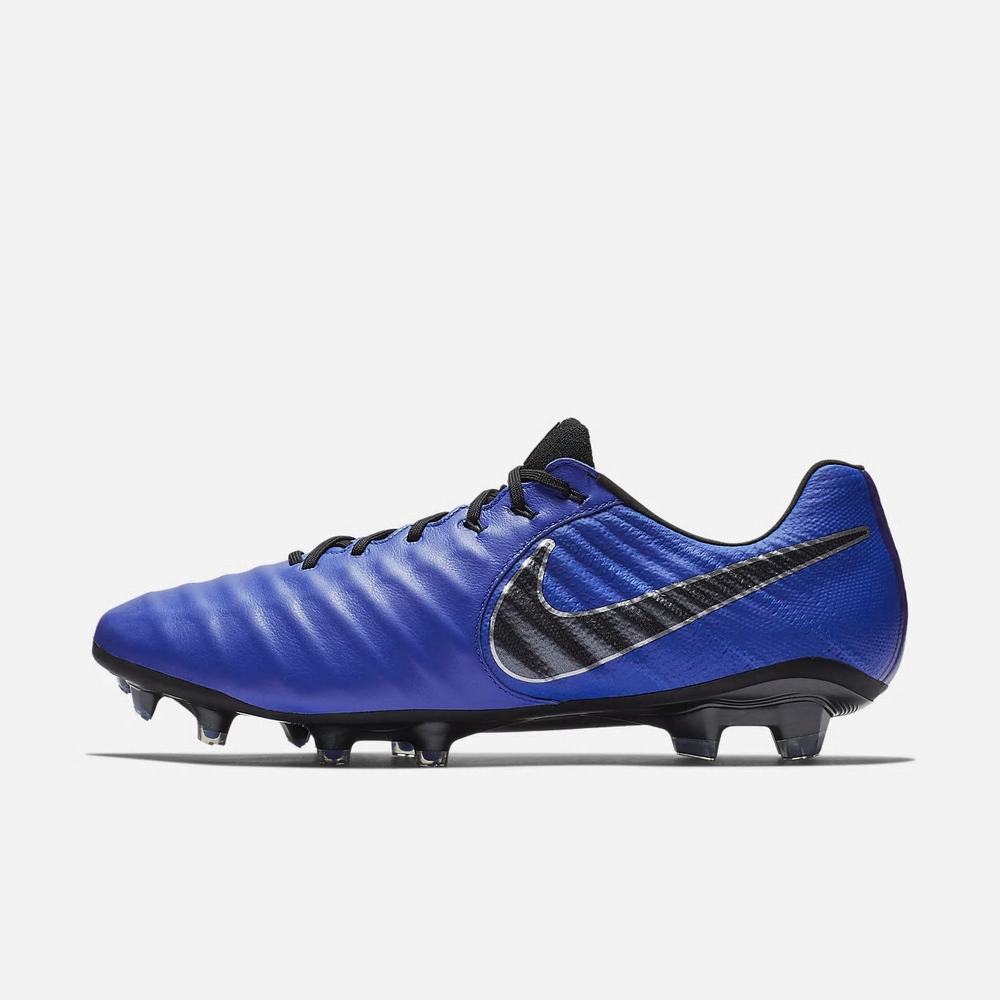 Crampon De Foot Nike Tiempo Legend 7 Elite FG Bleu 9532-680 Racer Blue/Metallic Silver/Black Femme | AWH-66150213